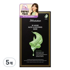 JMsolution 肌司研 B Nature 蘆薈舒緩面膜, 10入, 5個