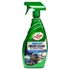 Turtle Wax 美國龜牌 FRESH CLEAN 全方位強力內裝清潔劑，適用所有內裝表面清潔, 680ml, 1瓶