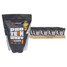 GOPower 果果能量 濃縮乳清蛋白飲 經典原味, 16包, 1kg