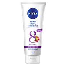 NIVEA 妮維雅 夜間亮白保濕修護乳液, 180ml, 1條