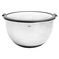 GEFU 不鏽鋼調理盆 附蓋, 容量約4.5L, 24cm, 1個