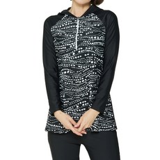 ILIKAI 女款Herona連帽防磨衣上衣 + 水上運動緊身褲套組