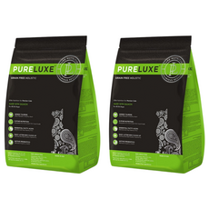 PURELUXE 純華 全齡扁臉貓用天然無穀糧, 鮭魚, 400g, 2袋