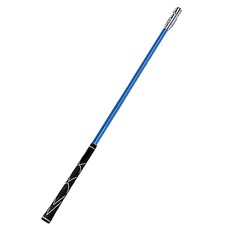 LOTUS 高爾夫揮桿練習棒/衝擊棒 660g重 提升力量與擊球穩定性 超強彈性桿身, 92cm, 藍色, 1支