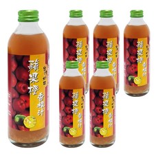 TAIWAN SWEET FARM 台灣好田 蘋果橙香檬汁 6瓶/盒, 300ml, 1盒