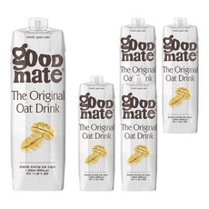Goodmate 原味燕麥飲, 5個, 1L