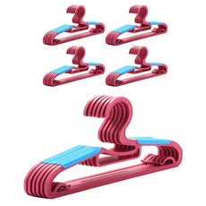 Living Wide 防滑衣架, 粉色的, 30個