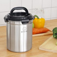 NATURE LIVING 304不鏽鋼廚餘桶 3L, 1組