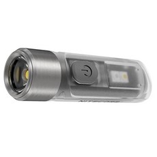 NITECORE 奈特科爾 TIKI 300流明 迷你鑰匙扣燈 USB-C充電, 紅藍閃爍, 1個