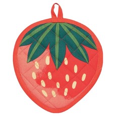 danica STUDIO Jubilee 造型隔熱墊 草莓, 1個, 紅色