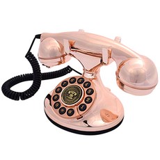 古董有線電話 粉金色, 1977年
