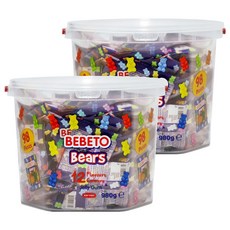 베베토 미니 베어 젤리, 980g, 2개