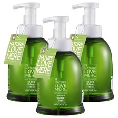 NATURE LOVE MERE 奶瓶清潔劑 檸檬香, 550ml, 3個