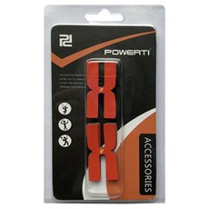 MINIMAXI 網球拍線 頭部力量提升固定器 6入, 紅色