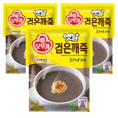 Ottogi 老黑芝麻粥, 80g, 3包
