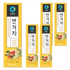 청정원 연겨자, 95g, 5개