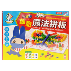 幼福 忍者兔 創意魔法拼板，益智類玩具, 1盒