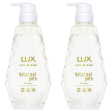 LUX 麗仕 Luminique 無矽靈天然草本純護髮素 450g 日本產, 2瓶