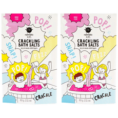 nailmatic KIDS 粉紅啵啵沐浴鹽, 富含維生素E和甜杏仁油，搭配洋甘菊萃取物, 60g, 2包