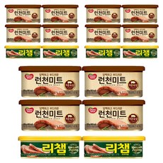 DONGWON 東遠 午餐肉罐頭 豬雞混合款 200g 4罐+午餐肉罐頭 豬肉原味款 120g 2罐組, 3組, 1.04kg