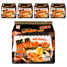 函館麵屋 豚骨風味拉麵，黑麻油含，5食入, 25包