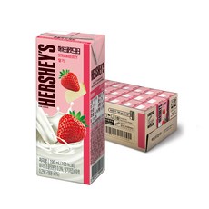 HERSHEY'S 好時 草莓巧克力牛奶, 190ml, 24入