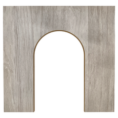 LiFArt 寵物組合櫃 拱形門 (純白橡木色) 42Wx28.2Dx40Hcm, 42cm