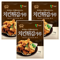 Youngmi 炸雞粉, 1kg, 3盒