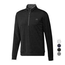 adidas 愛迪達 Golf 男士高爾夫換季長袖1/4拉鍊T恤 CORE LTWT 1/4 Z