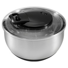 Berthan 不鏽鋼蔬菜脫水機, 黑色, 1個