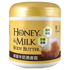 MANN NI 蔓妮 蜂蜜牛奶潤膚霜 205ml, 1罐