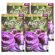 LG AURA香氛柔軟烘衣紙 木蘭茉莉香 40張, 4盒