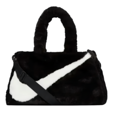 NIKE 耐吉 W NSW FX FUR 男女單肩包 TOTE-DQ58040100, 1個, Black