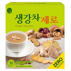 SONGWON 松園食品 生薑茶 零糖, 1個, 15g, 30入