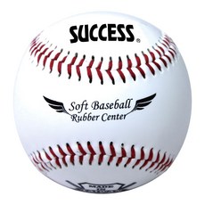 SUCCESS 成功 安全軟式縫線棒球，耐用度高，適合練習比賽, S4102, 1個