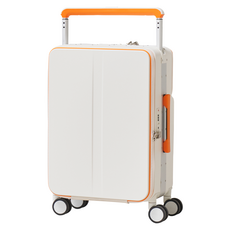 Qrang 巴塞隆納雙面口袋翻蓋登機箱