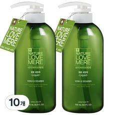NATURE LOVE MERE 液體瓶裝奶瓶清潔劑 檸檬香, 500ml, 10個