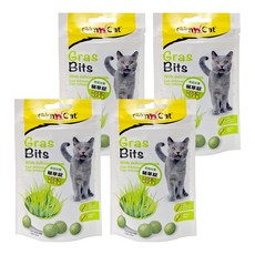 Gim Cat 俊寶俊喵 貓草錠, 幫助排出毛球, 補充營養, 無添加糖, 無穀物, 50g, 貓草, 4包