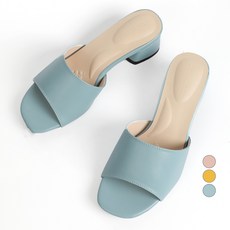 핑크썸 여성용 주아니 베이직 뮬 5cm ZWPR9102