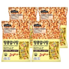 ILKWANG 花生糖果, 4袋, 250g