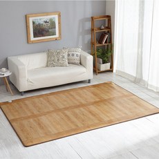 한일의료기 거실용 참숯 온돌마루 전기장판 대청 HL-101DW, 특대형(270 x 183 cm)