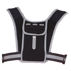 Parajuni 跑步自行車越野職業選手運動隨身包 HJ0650, 黑色, 1個