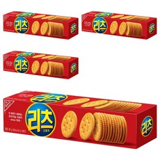 RITZ 麗滋 小圓餅乾, 80g, 4盒