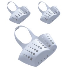 生活老師多功能水槽絲瓜衣架, 灰色, 3個