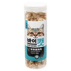 by CAT 喵洽普 貓咪凍乾零食, 新鮮雞胸肉, 無色素 無香料 無防腐劑 無添加劑, 160g, 1罐