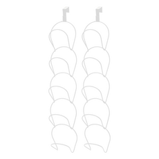 掛式帽架, 白色, 10個