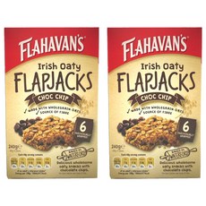 FLAHAVAN'S 燕麥棒 巧克力脆片口味, 240g, 2盒
