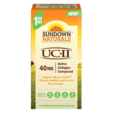 SUNDOWN NATURALS 日落恩賜 勇健UCII非變性二型膠囊, 1個, 60顆