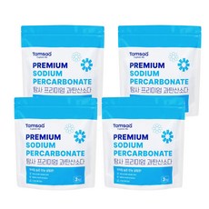 Tamsaa 優質過碳酸鈉清潔粉, 3kg, 4包