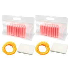 Cell Ribbon Hair Volume Roll Star Self Perm Ceramic Rod No. 7 Set, 單色, 2組